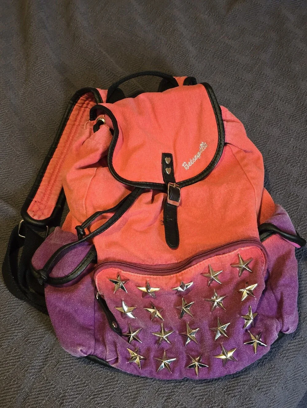 Betseyville Vintage Ombre Backpack